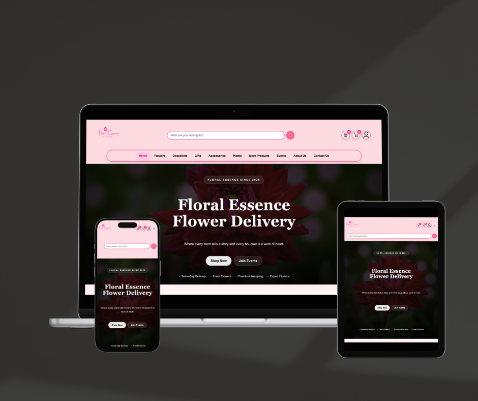 Floral Essence Website
